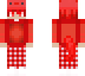 axolotl boy - red