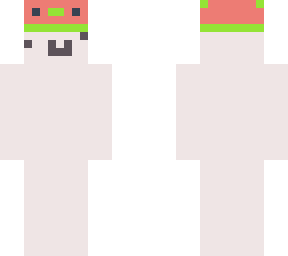 axolotl but watermelon