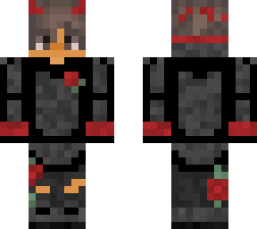 black hoodie rose