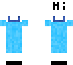 blue dress