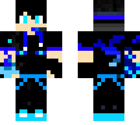 blue enderman shirt