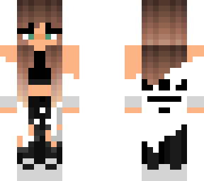 brown hair adidas girl