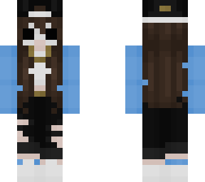 cap n glasses girl