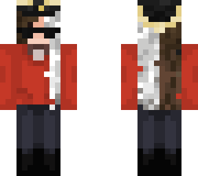 captain puffy in a red suit