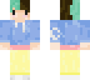cute skin mint chip style
