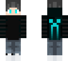 cyan gamer(with effect)