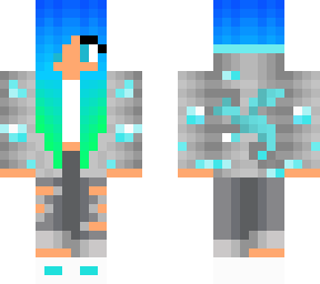 diamond jacket girl