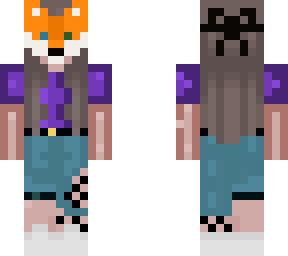 girl with fox mask