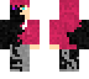 half enderman person