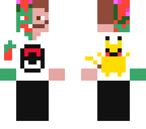 half zombie half boy pokemon