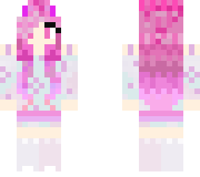 pink cat girl