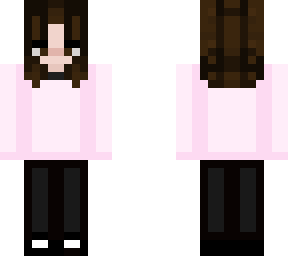 pink hoodie