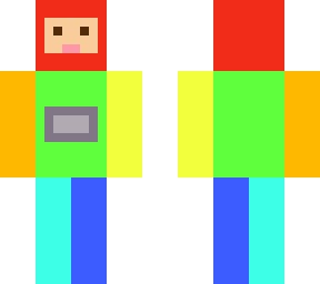 rainbow teletubbie