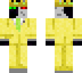 ranboo in a yellow suit
