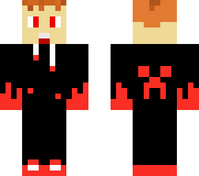red hoodie man