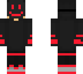red mask boy with white skin