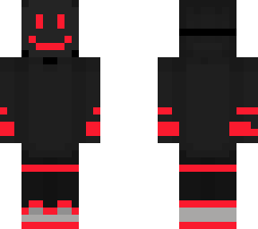 red masked black boy remake | Minecraft Skin