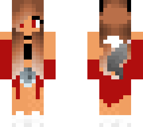 red wolf girl and yes i am a wolf fan