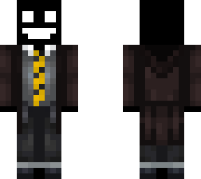 smileing guy in hufflepuff  robes