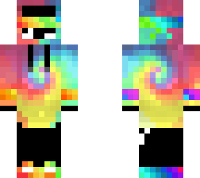 spoke with rainbow hoodie