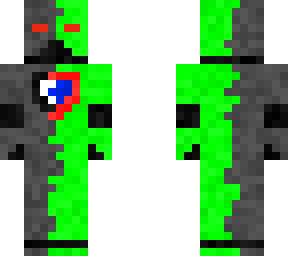 the dark knight (slim 3px iron-emerald armour edition)