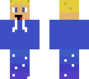 therealturtlylucas skin blue edition