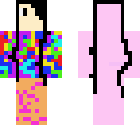 tie-die girl