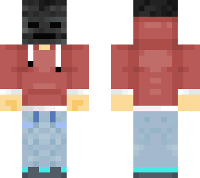 wither in a hoodie