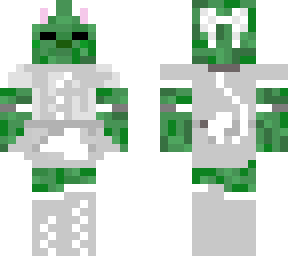 zombie white maid dress