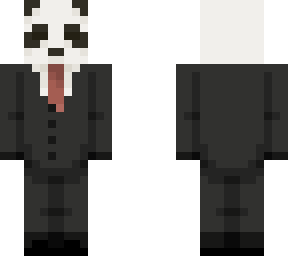 ~panda in a suit and tie~