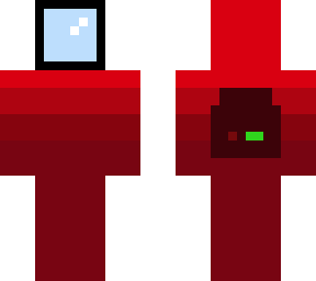 among us crewmate (gradient red)