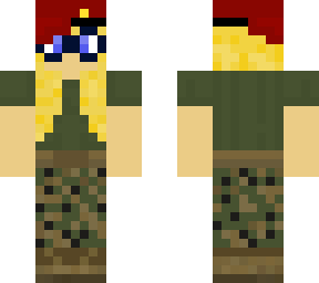 army girl glasses