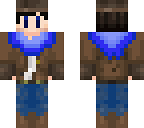 blue cowboy