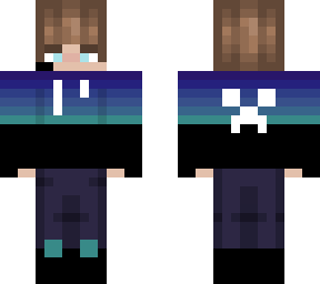 blue gamer boy