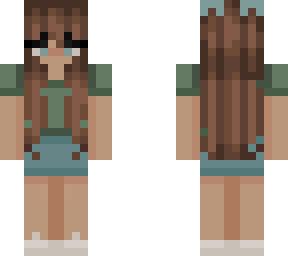 brown hair girl with blue eyes