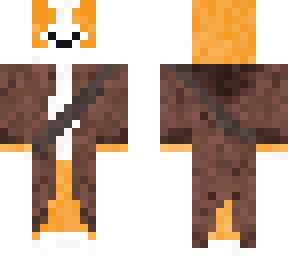 corgi in overcoat
