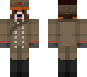 fire ferret / red panda soviet skin