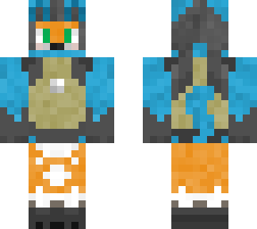 foxi con traje de lucario