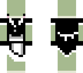 frog in bad maid dress