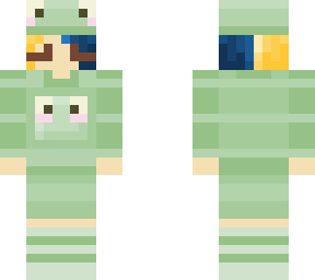 froggy outfit on
