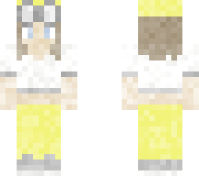 girl with glasses yellow and grey