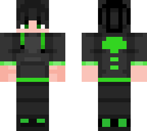 green n black