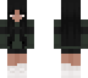 green sweater - black girl