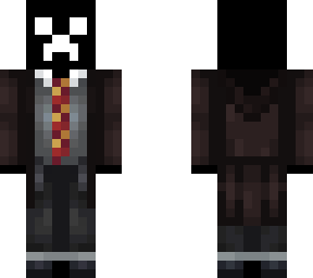 gryffindor black and white creeper