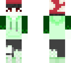mainly green