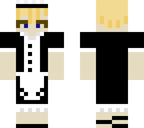 me in a maid outfit