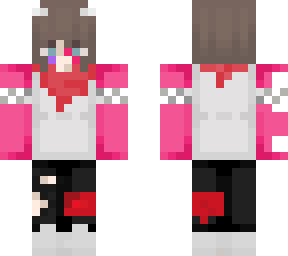 my oc but minecraft