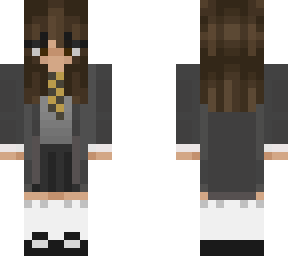 my skin in a hufflepuff uniform :)