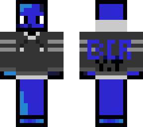 my upgraded blueguy skin