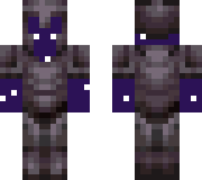 netherite on a stary night